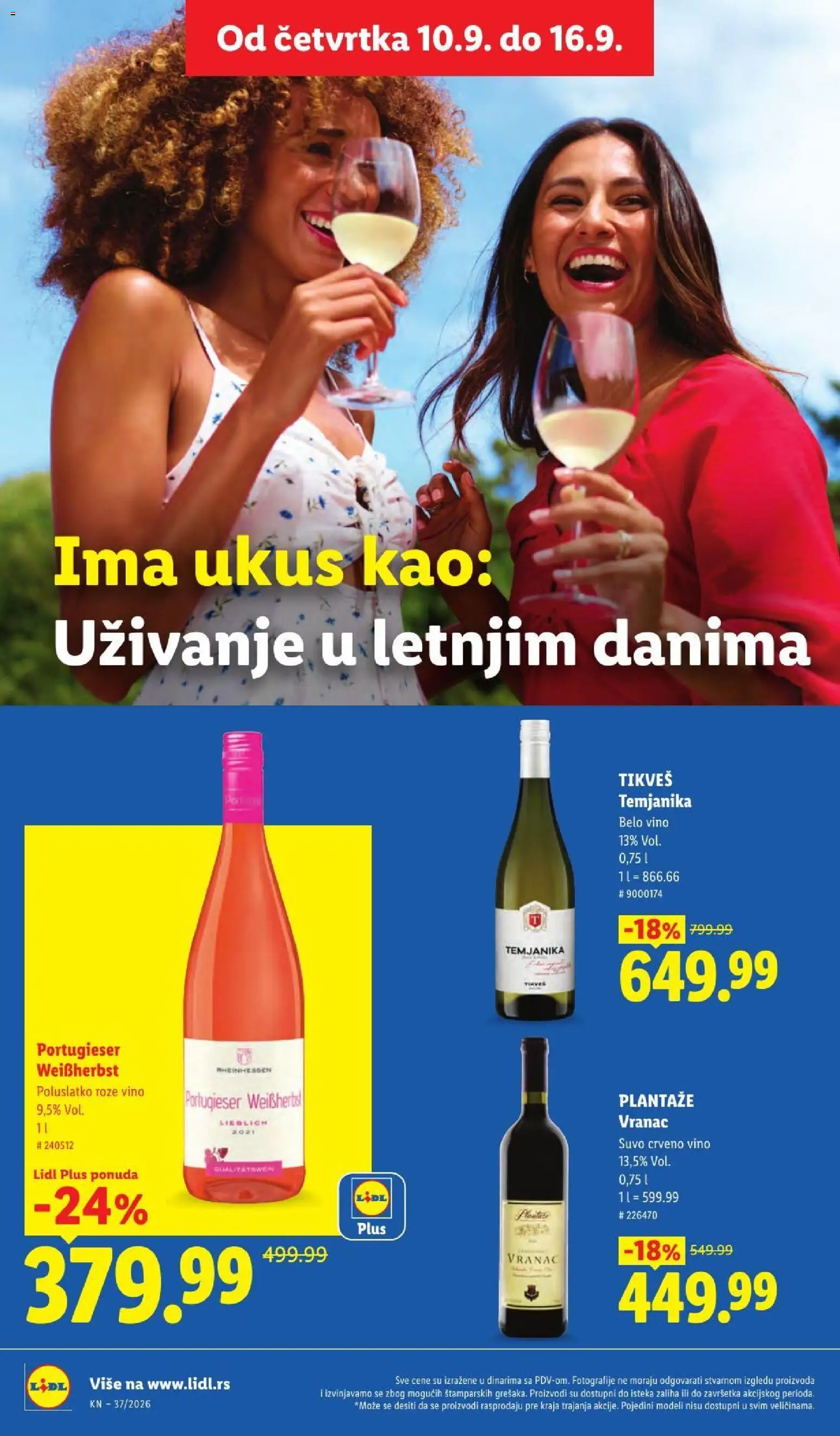 Lidl katalog - važi od 10.09.2026 | Strana: 56