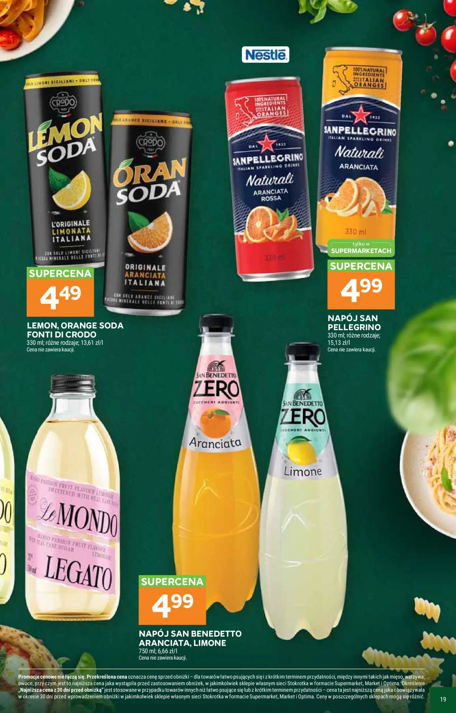 Stokrotka gazetka - Włochy od kuchni od 29.10.2026 | Strona: 19 | Produkty: Stokrotka