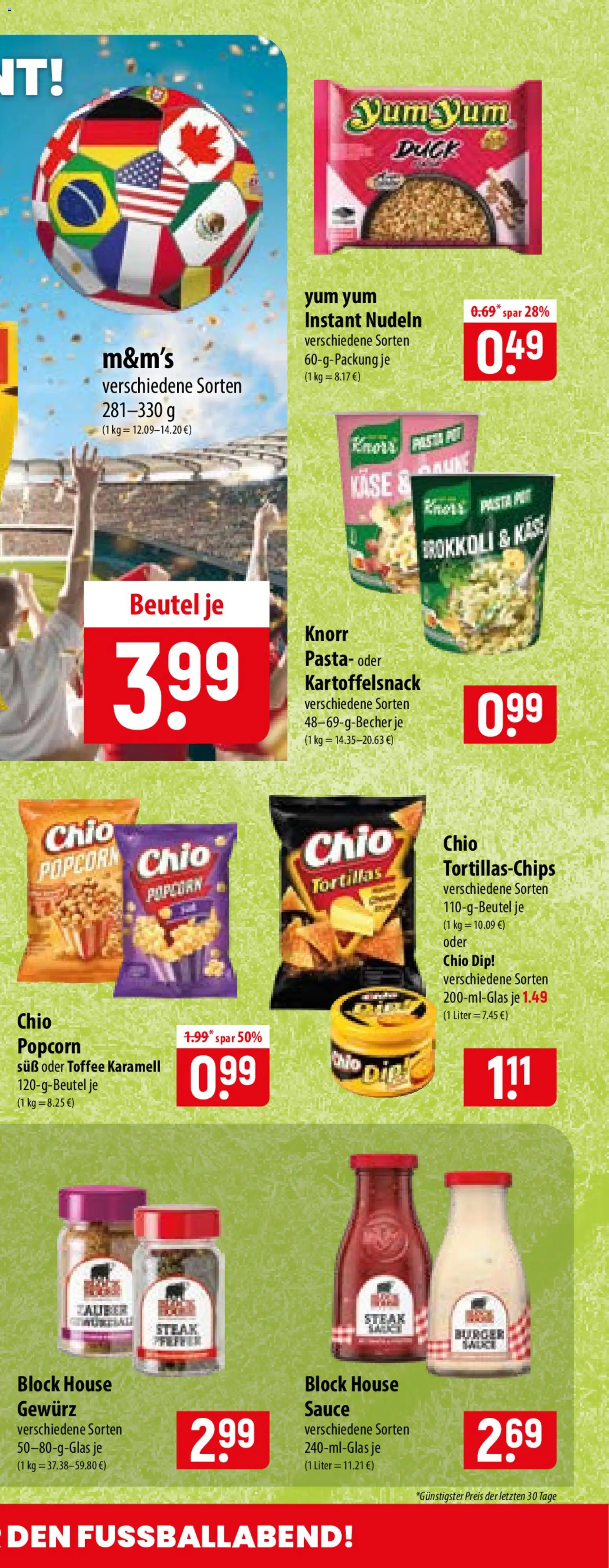 Famila Prospekt – gültig ab 13.07.2026 | Seite: 11 | Produkte: M&M's, Brokkoli, Pasta, Nudeln