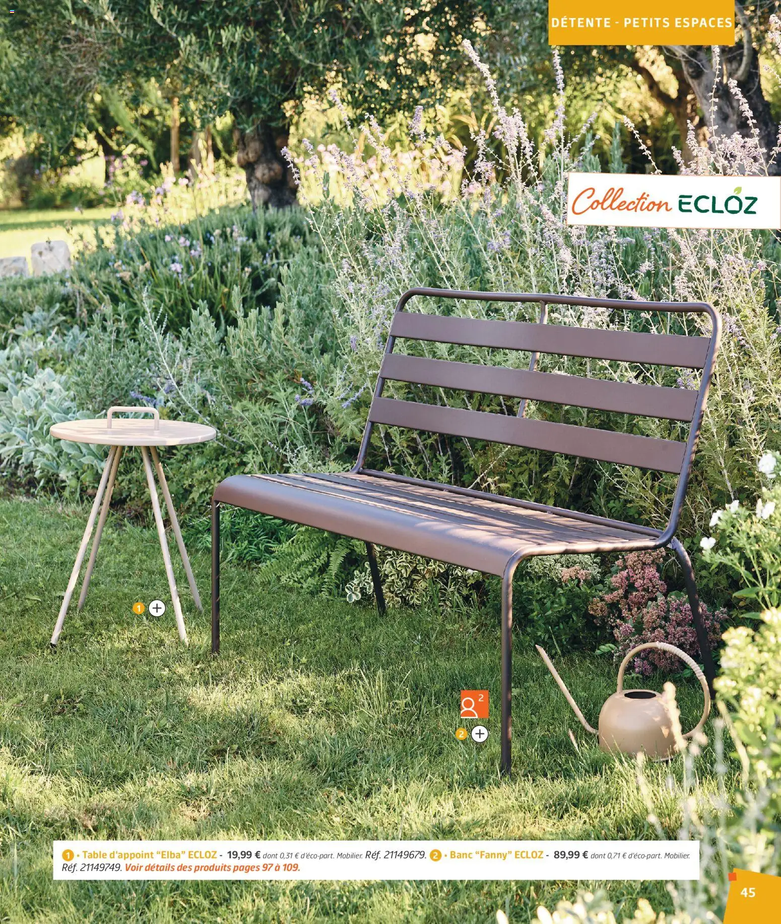 {H1} | Page: 45 | Produits: Table d'appoint, Table