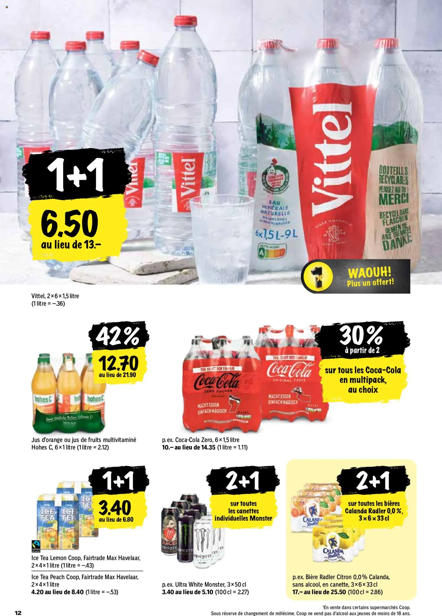 Coop aktionen FR – gültig ab 17.09.2026 | Seite: 12