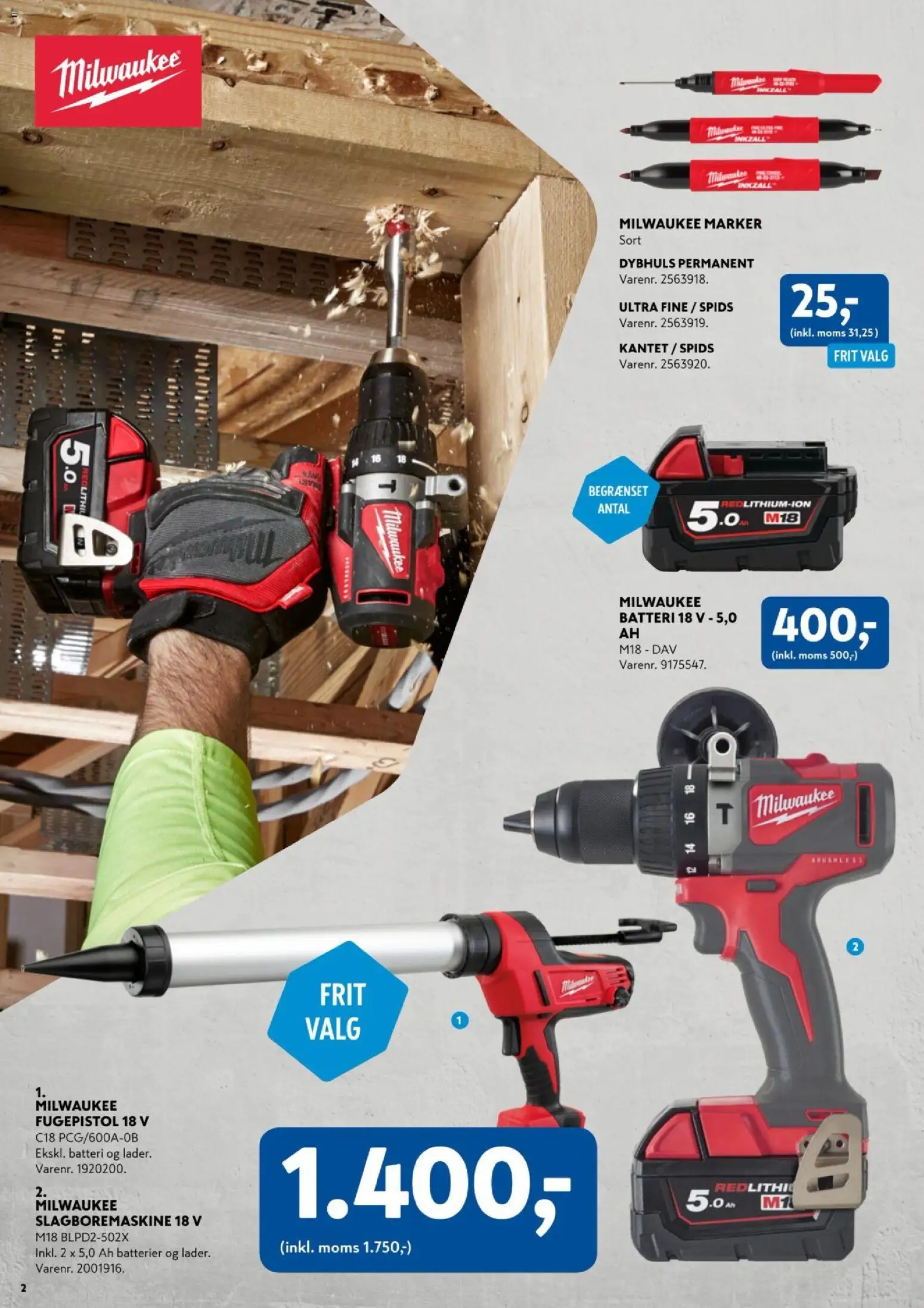Davidsen tilbudsavis – gyldig fra 21.05.2026 | Side: 2 | Produkter: Batterier, Batteri