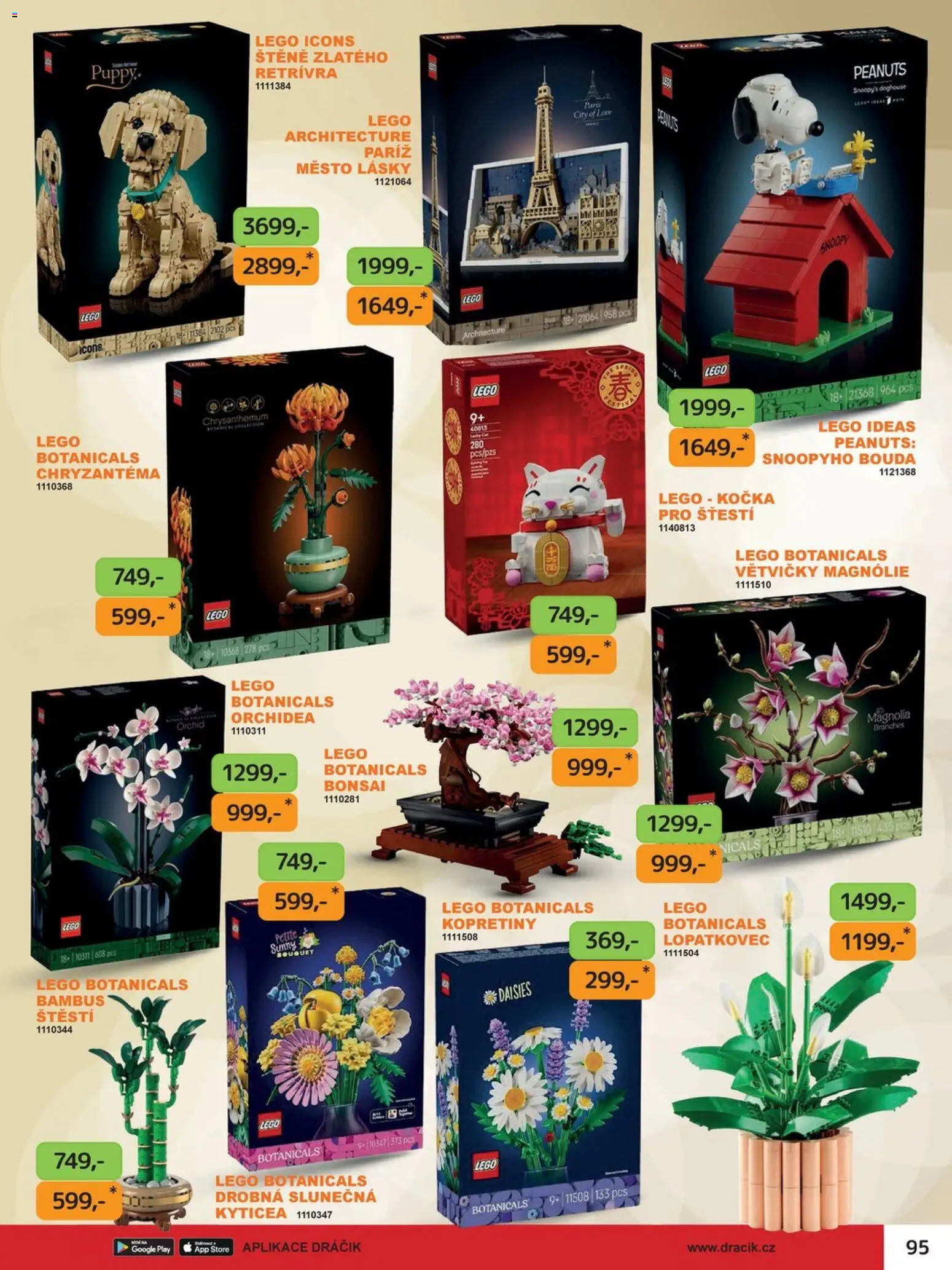 Dráčik katalog - Vánoce od 08.10.2026 | Strana: 95 | Produkty: LEGO