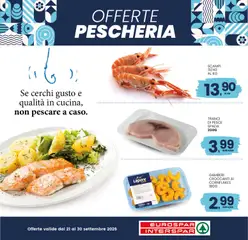 Anteprima del volantino Interspar volantino Pescheria valido a partire dal 21/09/2026 | Pagina: 3 | Prodotti: Pesce, Gamberi, Pescare, Pesce spada