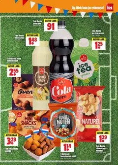 Dirk folder week 25 - Voorbeeld van een folder van Dirk, geldig van 17.06.2026 | Pagina: 17 | Producten: Snacks, Fles, Oven, Saus