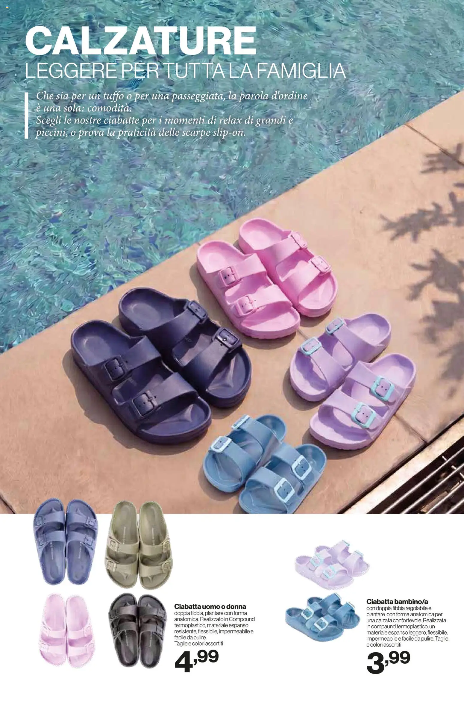 Volantino IN's del 01/07/2026 | Pagina: 22 | Prodotti: Ciabatte, Scarpe