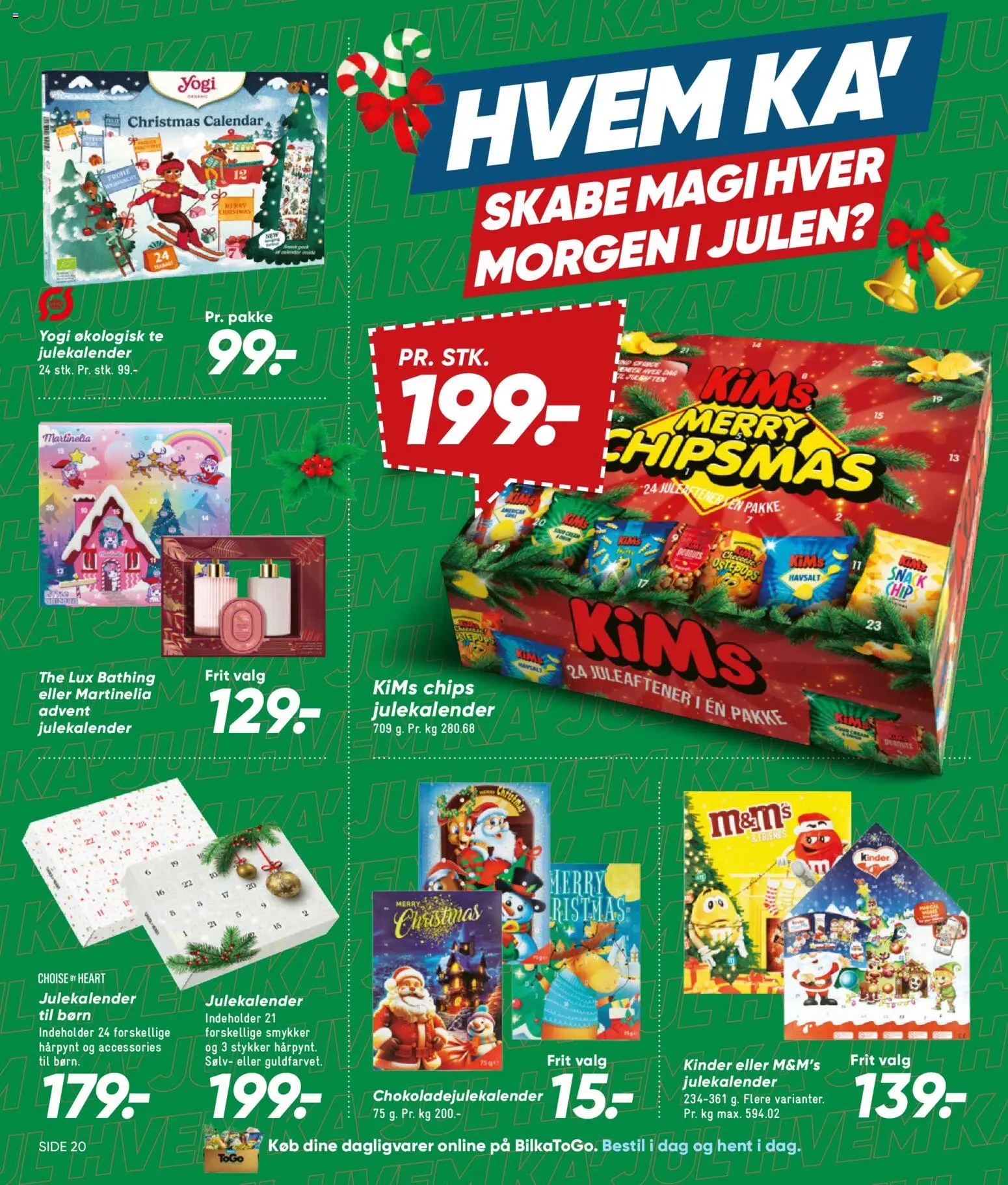 Bilka tilbudsavis – gyldig fra 30/10/2026 | Side: 22 | Produkter: Dagligvarer, Te, Chips