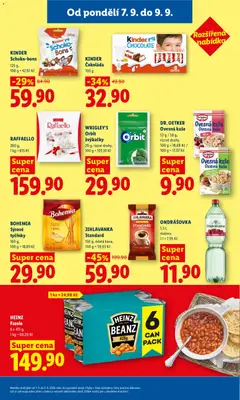 Náhled letáku KINDER Čokoláda, 100 g od 07.09.2026 | Strana: 31