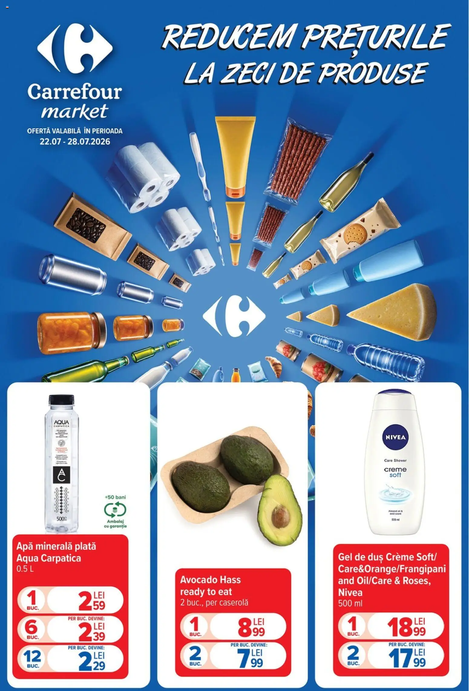 Carrefour Catalog Market 22.07.2026 catalogue cover