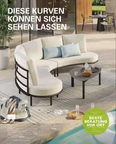 Höffner Prospekt Gartenmöbel ab 27.03.2026 gültig | Seite: 100 | Produkte: Ecksofa, Tisch