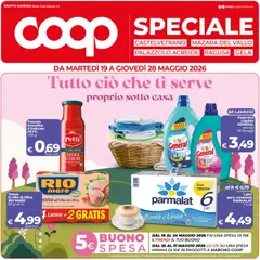 Anteprima del volantino COOP - Promozioni valido a partire dal 19.05.2026