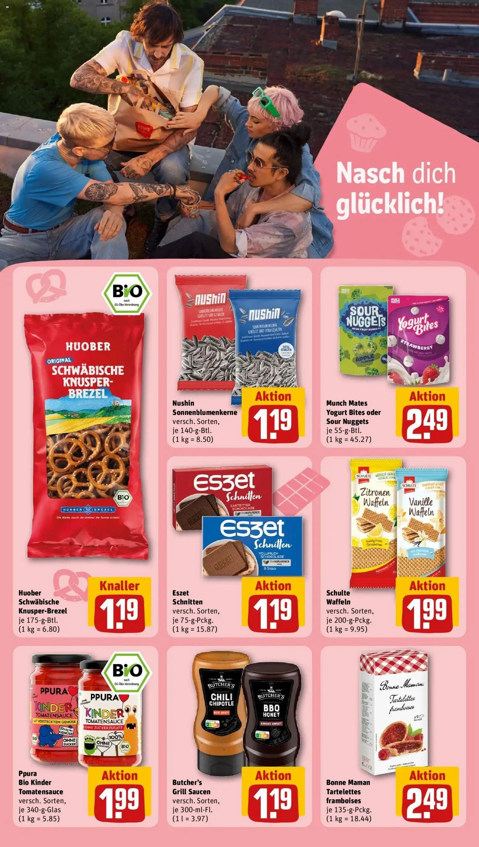 REWE Prospekt ab 03.08.2026 zum Blättern » Angebote | Seite: 17 | Produkte: Grill, Schokolade, Bonne maman, Zitronen