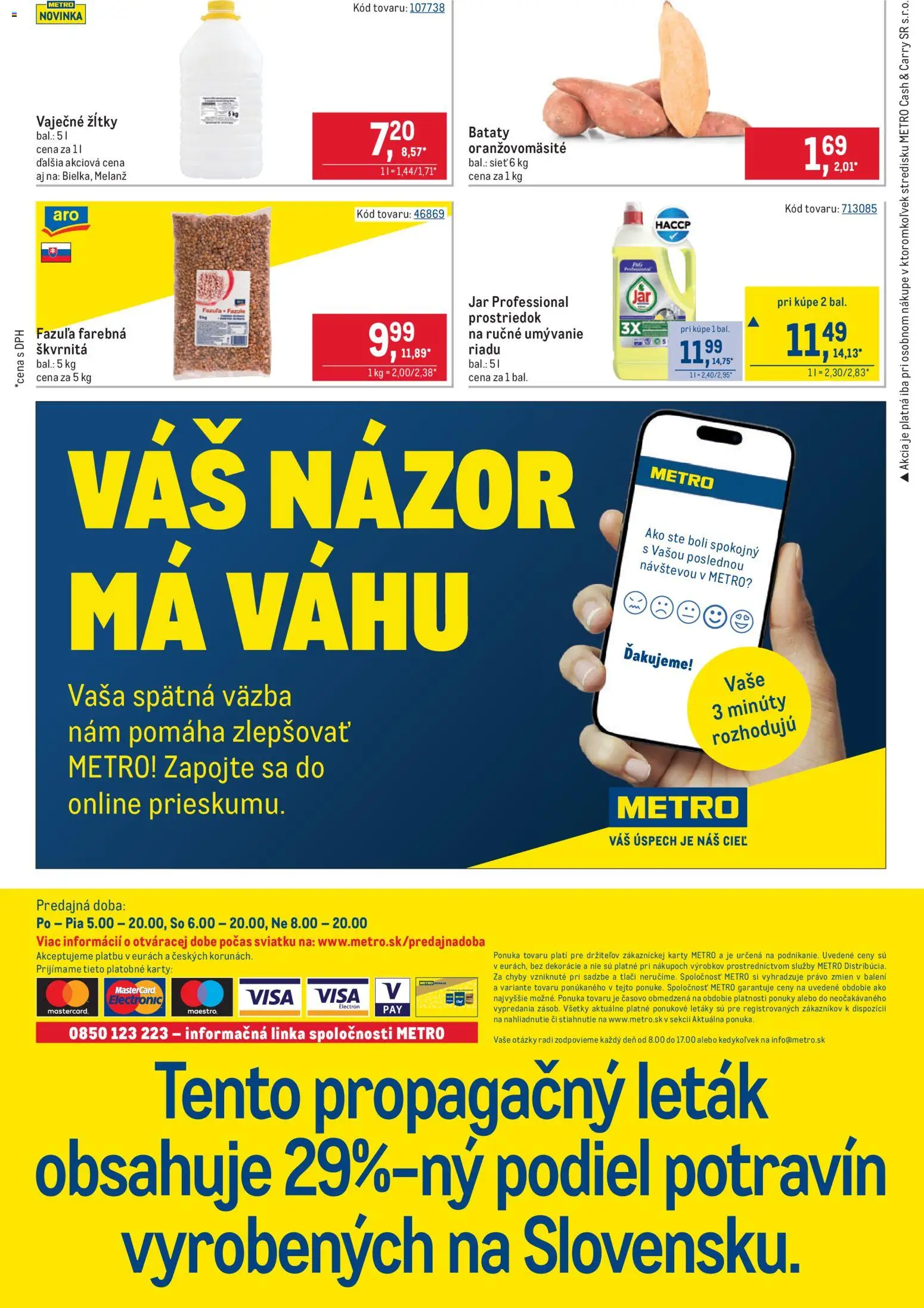 Nové Metro akcie – leták je platný od 17.06.2026 | Strana: 32 | Produkty: Fazuľa, Batáty, Jar