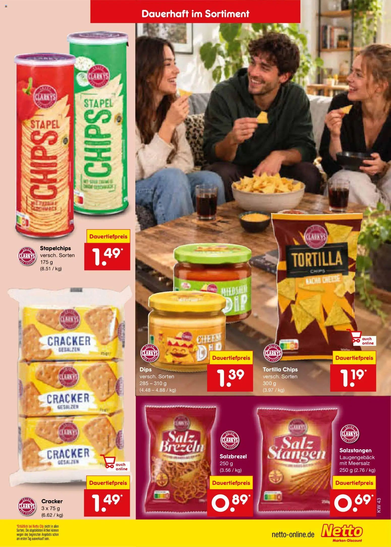 Netto Marken-Discount Prospekt – gültig ab 19.10.2026 | Seite: 51 | Produkte: Salz, Chips