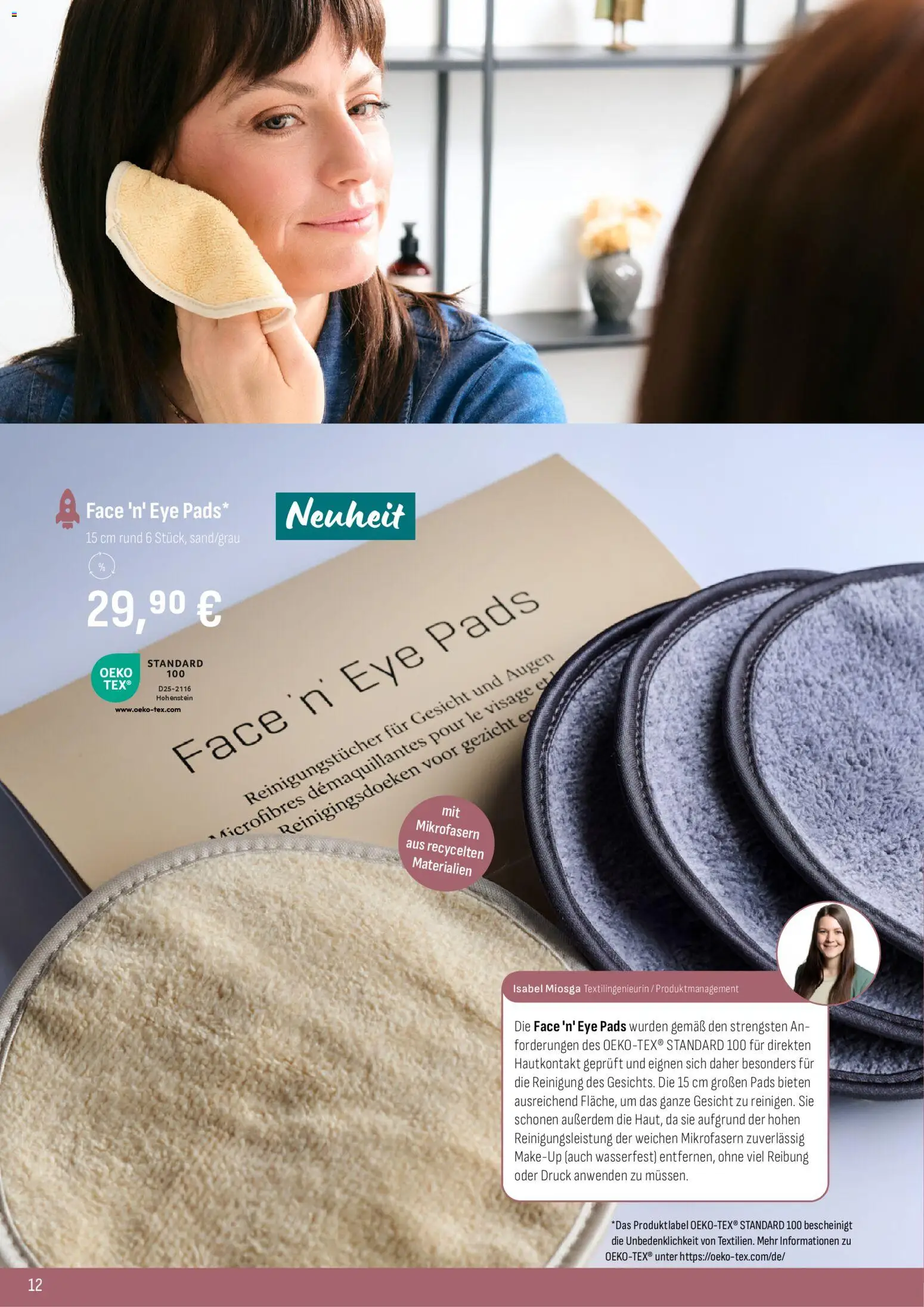Katalog ProWin New Wellness April / September 2026 – gültig ab 01.04.2026 | Seite: 12 | Produkte: Reinigungstücher