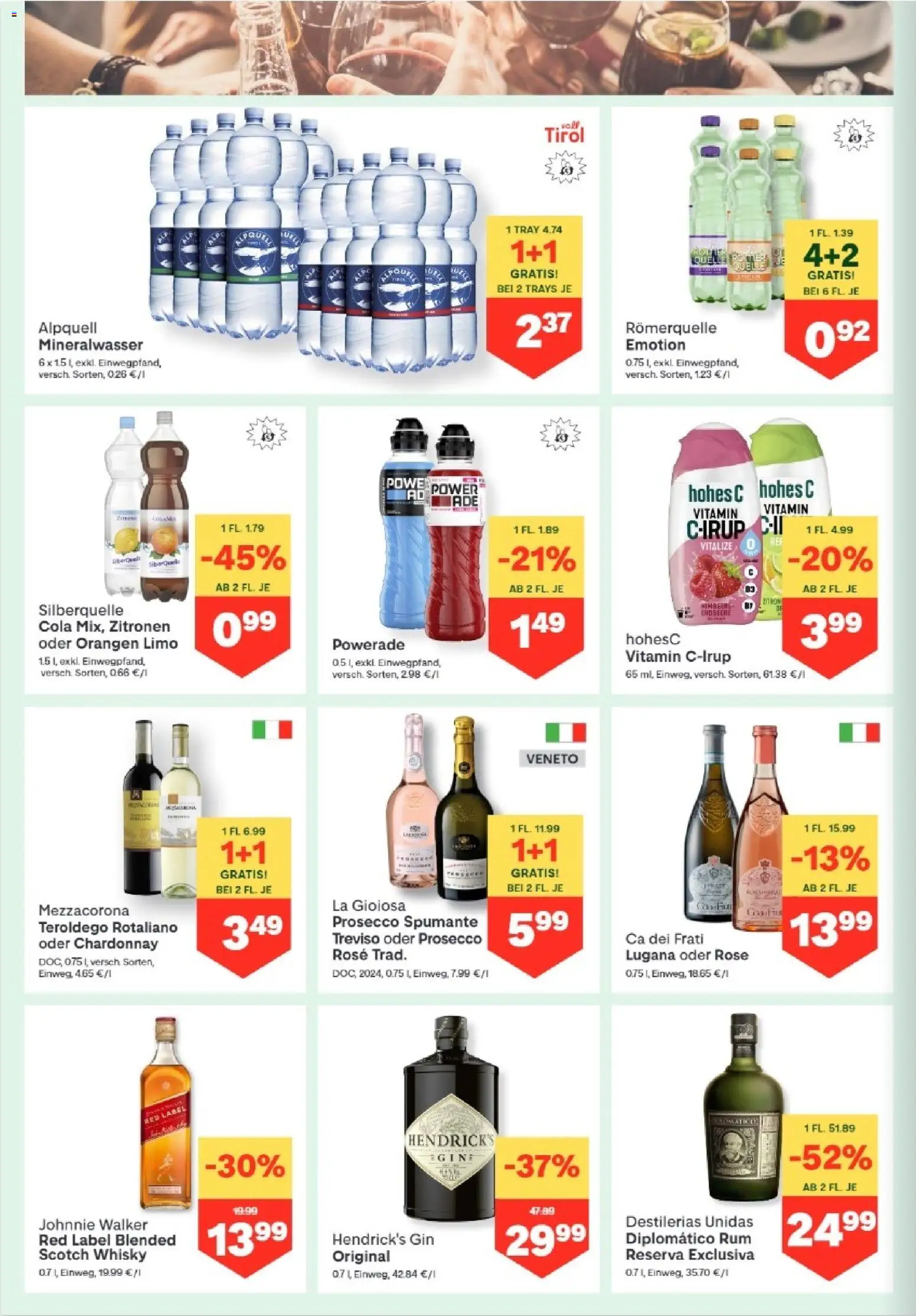 MPREIS Lenzing gültig ab 11.06.2026 | Seite: 10 | Produkte: Gin, Himbeere, Orangen