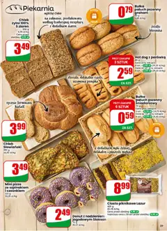 Pogląd oferty "Dino gazetka" - ważna od 01.07.2026 | Strona: 39 | Produkty: Ciasto, Mini pizza, Chleb słowiański, Bułka