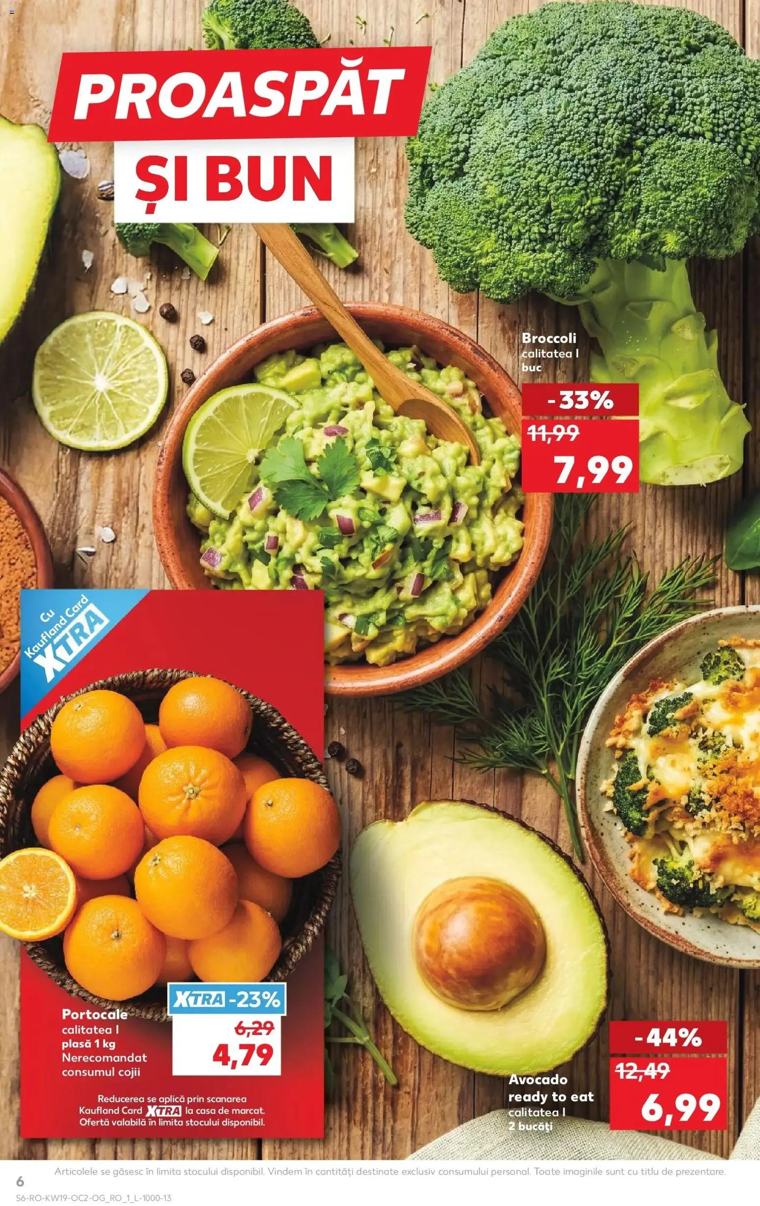 Noul catalog Kaufland – valabil de la 06.05.2026 | Pagină: 6 | Produse: Portocale, Avocado