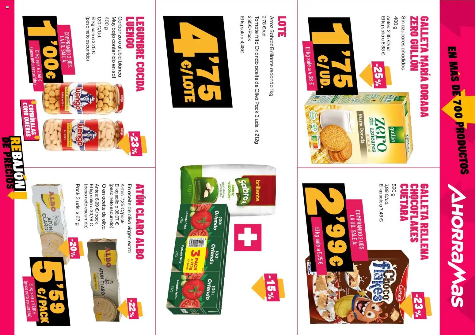 AhorraMas folleto │ válido desde el 11.06.2026 | Página: 17 | Productos: Aceite, Arroz, Aceite de oliva virgen extra, Peso
