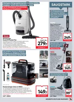 Maximarkt Flugblatt ab 03.09.2026 gültig | Seite: 21 | Produkte: Staubsauger, Bürste