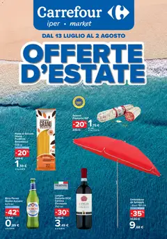 Anteprima del volantino Carrefour volantino Iper Estate - Torino valido a partire dal 13/07/2026
