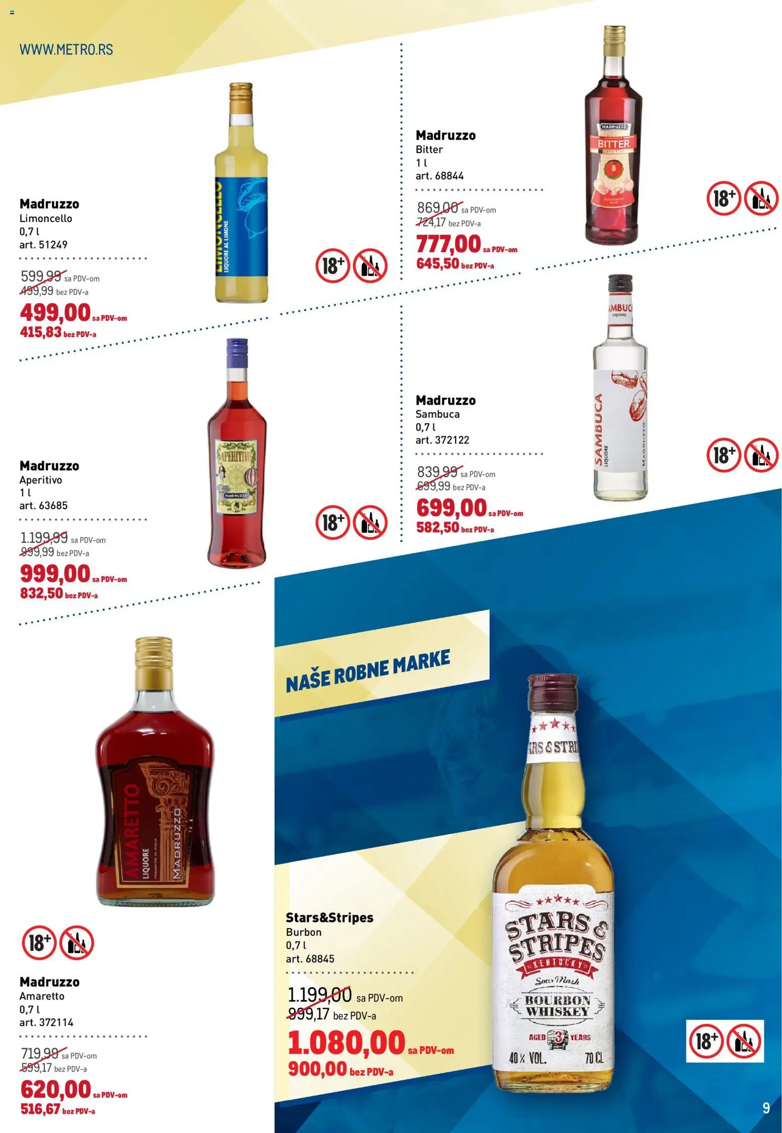Metro katalog - važi od 30.04.2026 | Strana: 9 | Proizvode: Burbon