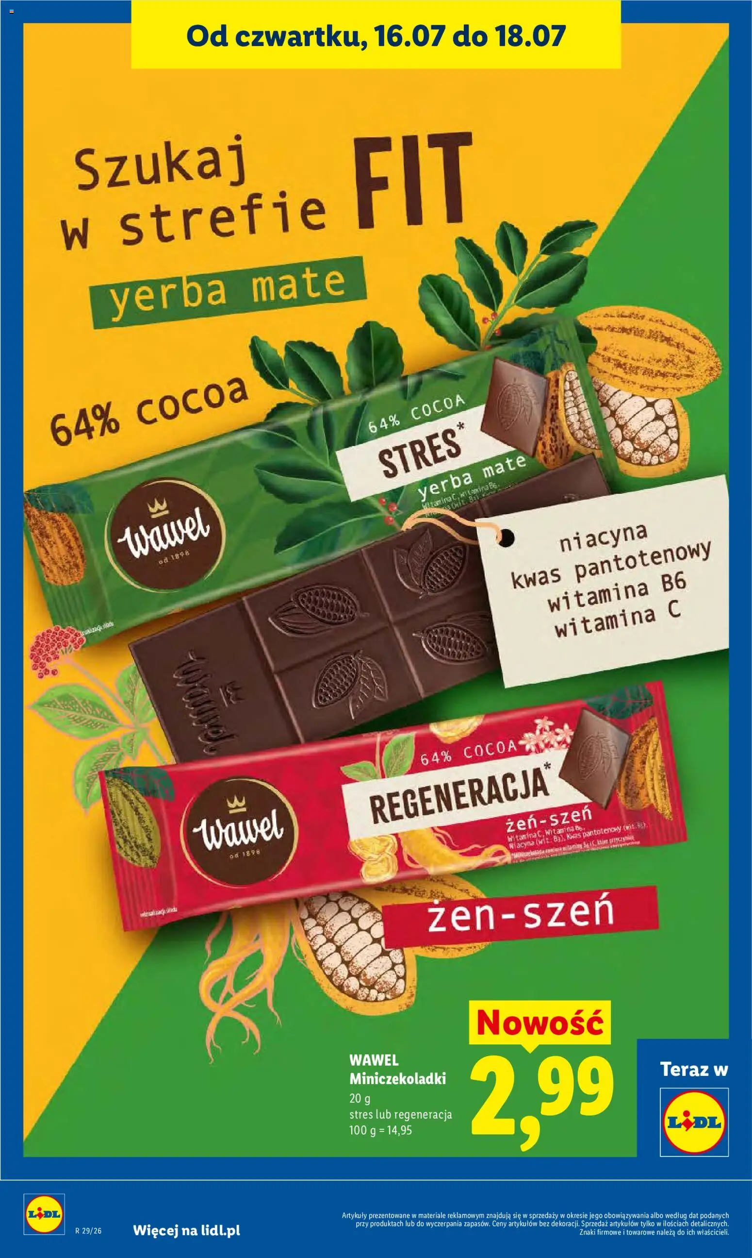 Lidl Polsko leták od 16.07.2026 | Strana: 84 | Produkty: Yerba mate