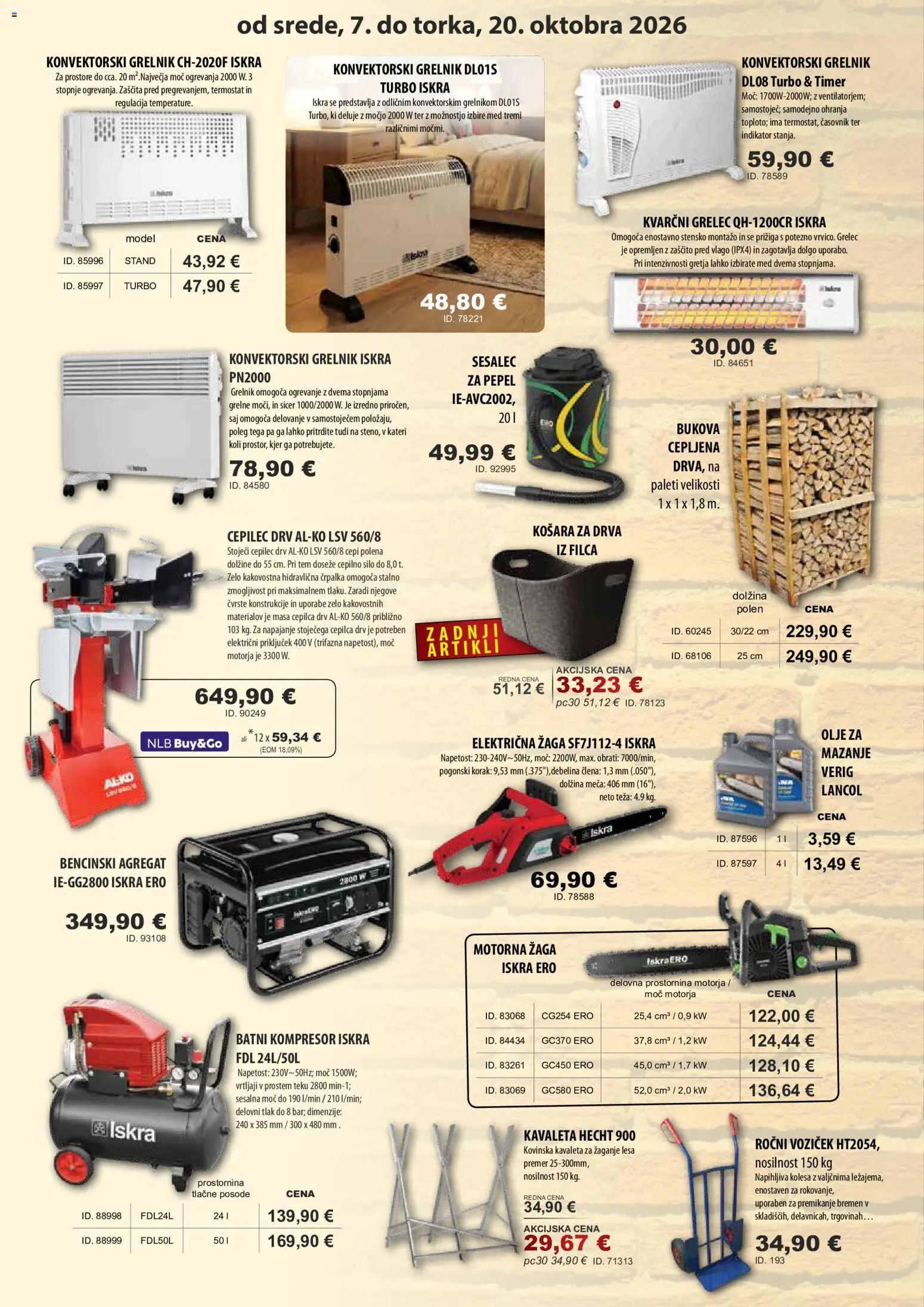Novi Živex katalog ponudbe – veljaven od 07.10.2026 | Stran: 10 | Izdelki: Med, Teza, Termostat, Olje