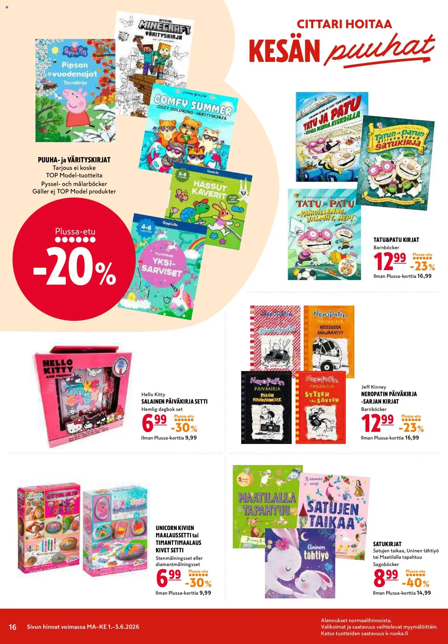 K-Citymarket tarjoukset – voimassa 01.06.2026 alkaen | Sivu: 16
