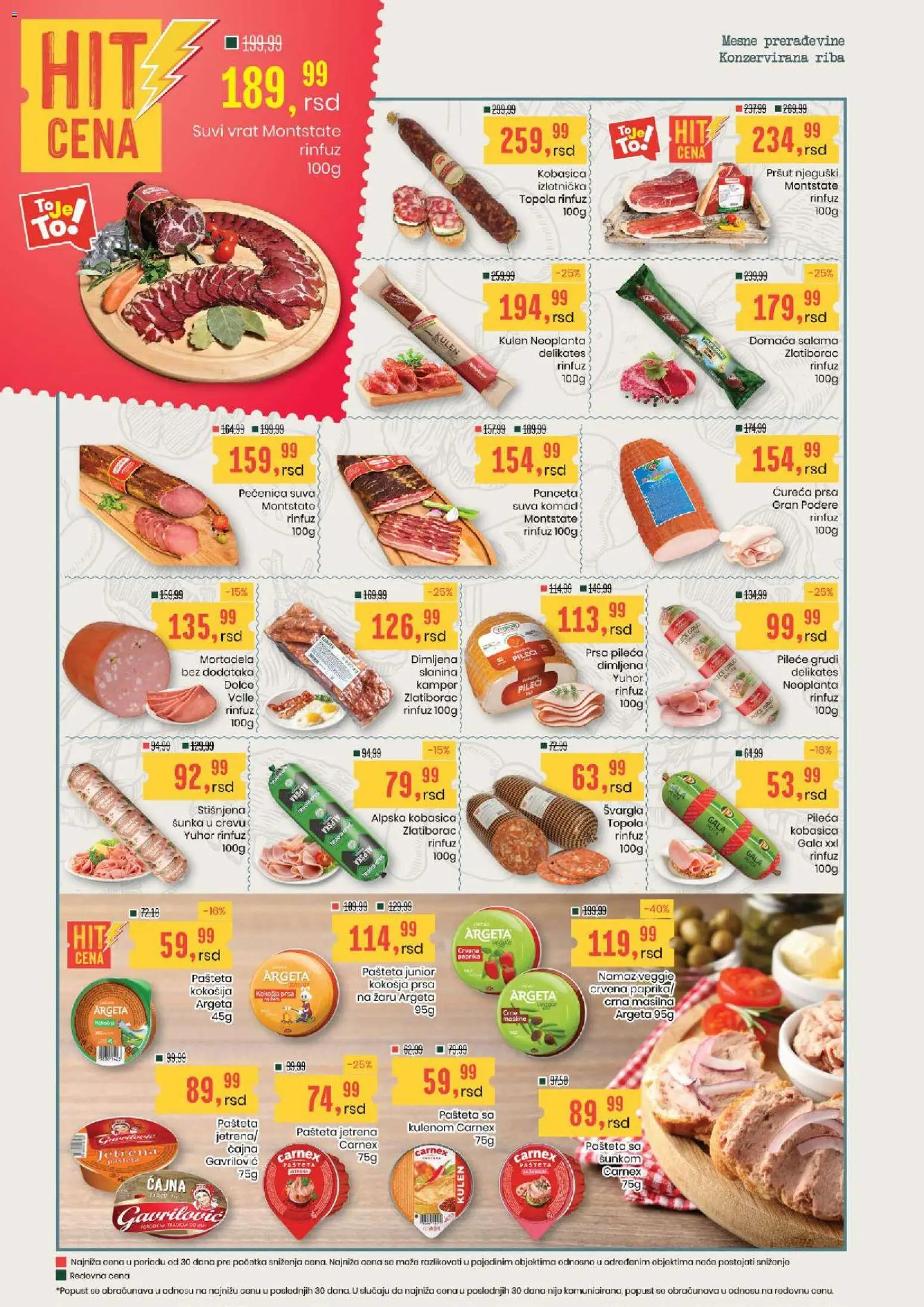 Aroma Market katalog - važi od 17.09.2026 | Strana: 8 | Proizvode: So, Kulen, Ćureća prsa, Šunka