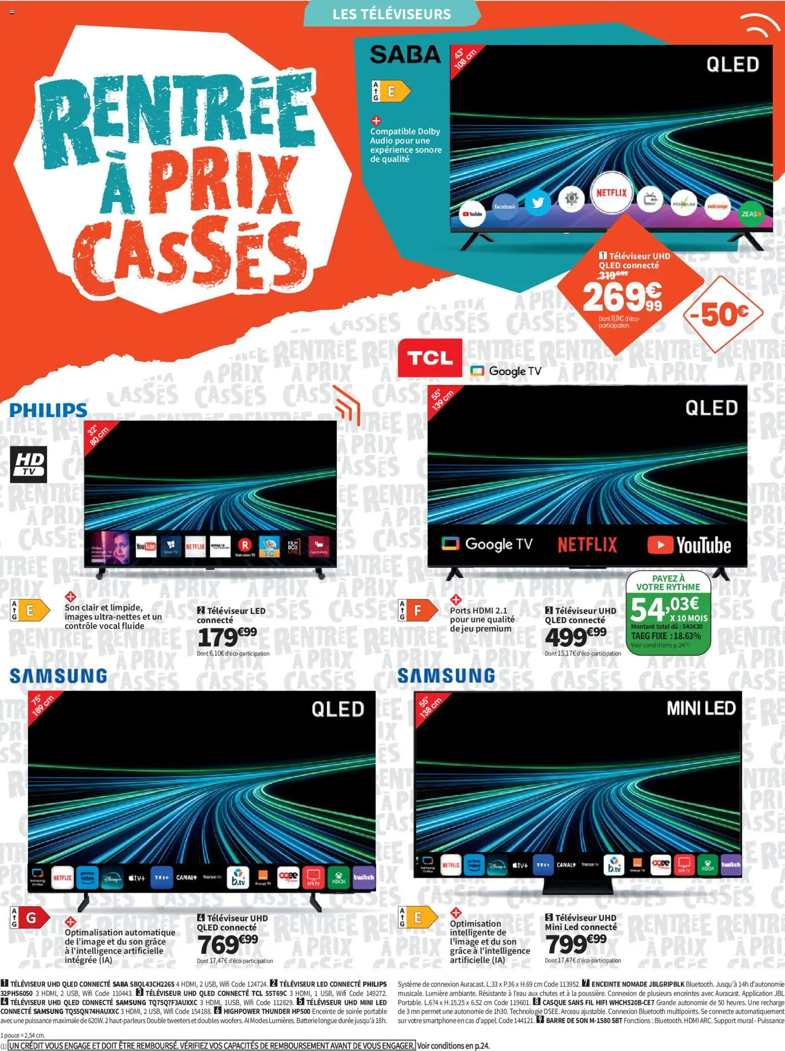 {H1} | Page: 22 | Produits: Xbox, Televiseur, Portable, Barre de son