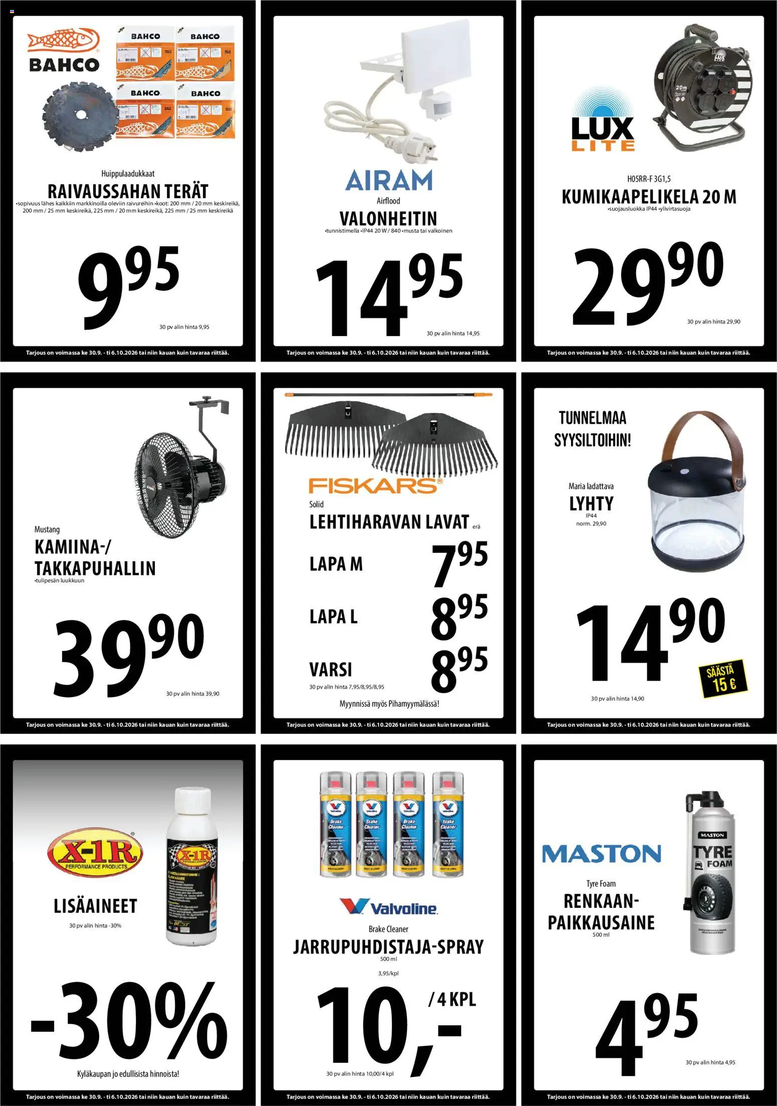 Tuuri tarjoukset – voimassa 30/09/2026 alkaen | Sivu: 22