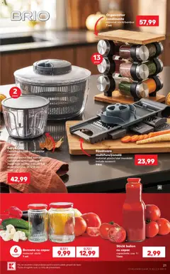 Ofertele Kaufland valabile de la 16.09.2026 | Pagină: 21 | Produse: Bulion, Răzătoare, Tocător, Organizator