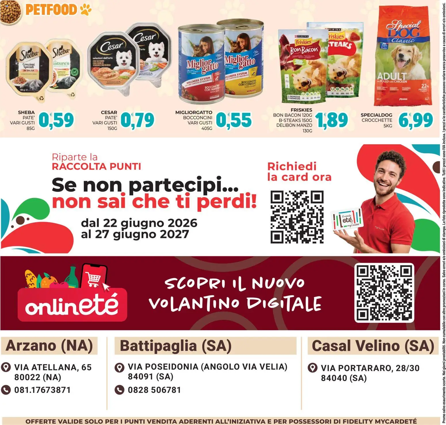 Volantino Eté del 11/09/2026 | Pagina: 24 | Prodotti: Pollo, Manzo, Salsa, Crocchette