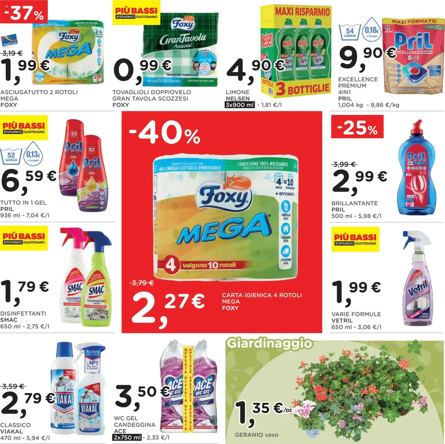 Volantino Poli del 06.05.2026 | Pagina: 30 | Prodotti: Sgrassatore, The, Asciugatutto, Vaso