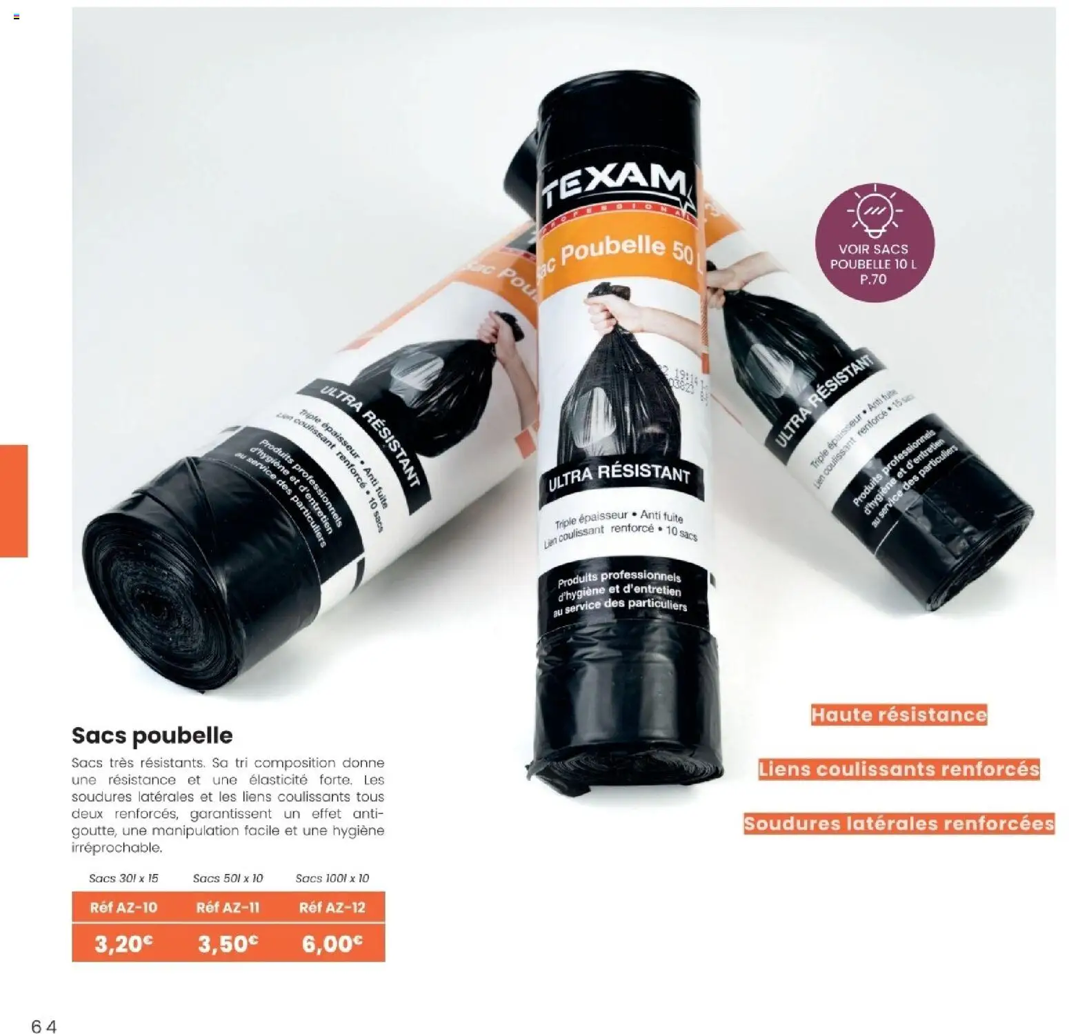 {H1} | Page: 64 | Produits: Poubelle, Sacs poubelle