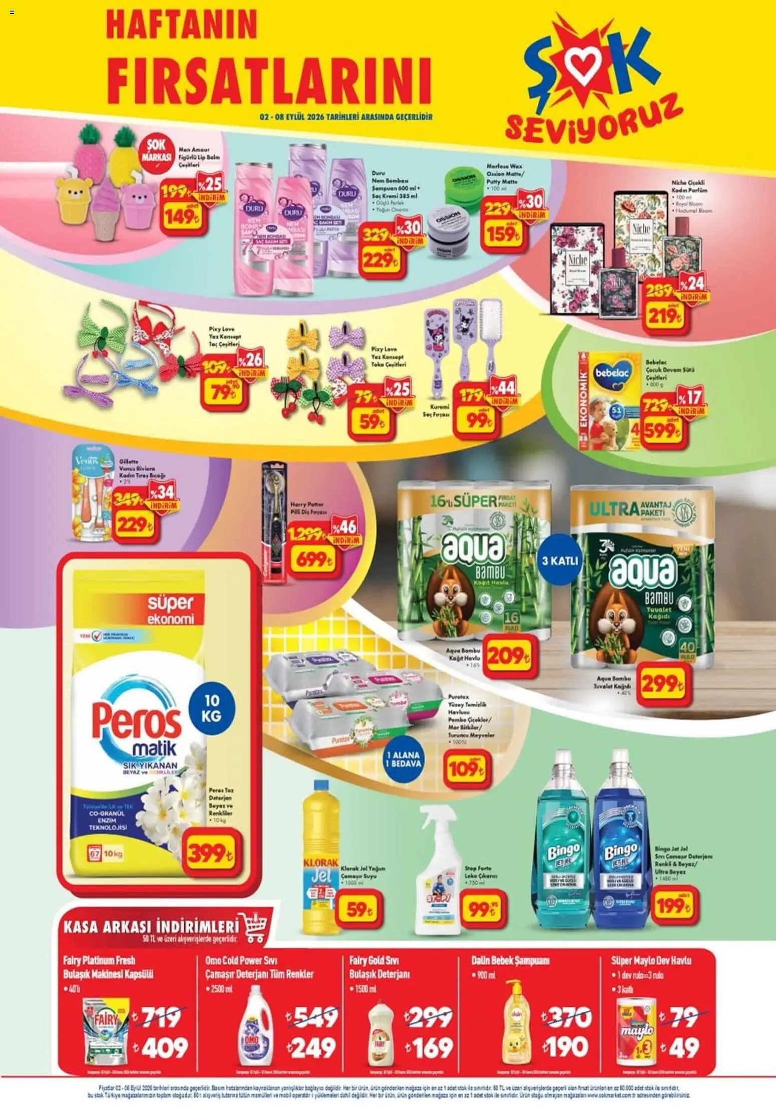 Şok Market Katalog - 02 Eylül 2026 tarihinden itibaren geçerlidir | Sayfa: 2