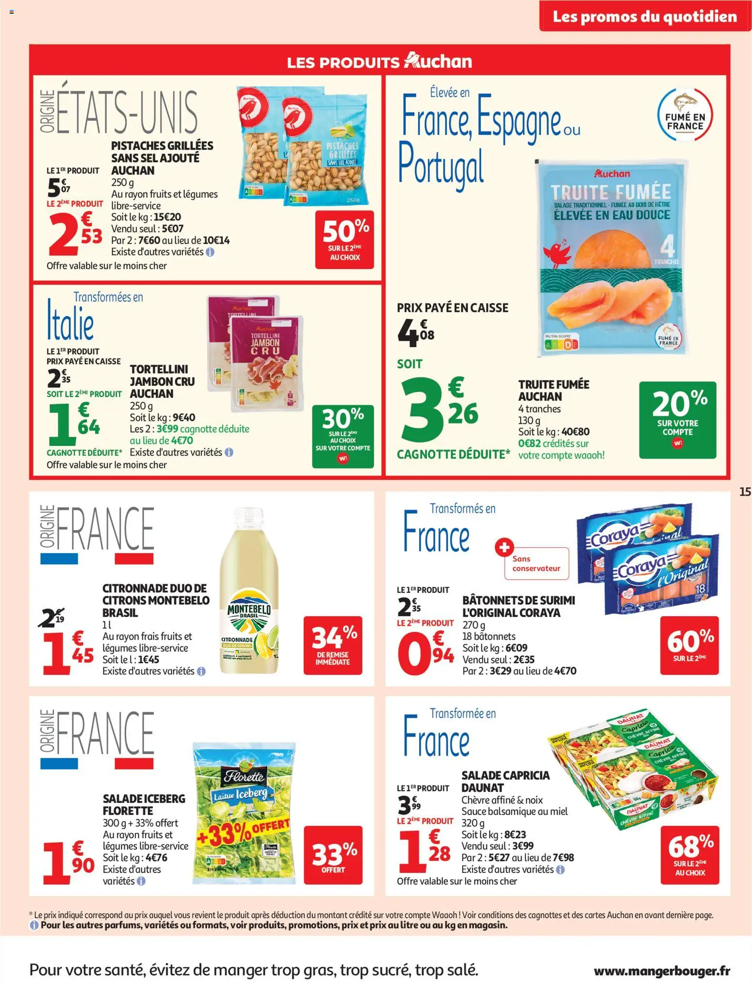 {H1} | Pagina: 15 | Producten: Salade, Pistaches