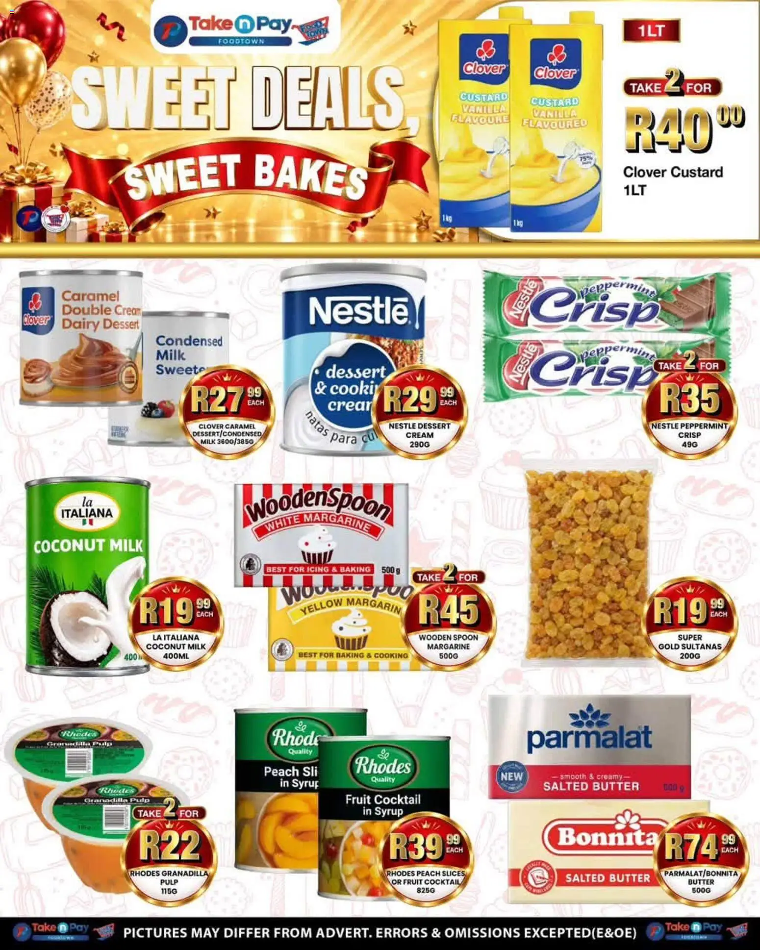 New Take n Pay catalogue – valid from 14/09/2026 | Page: 19 | Products: Custard, Butter, Margarine, Syrup