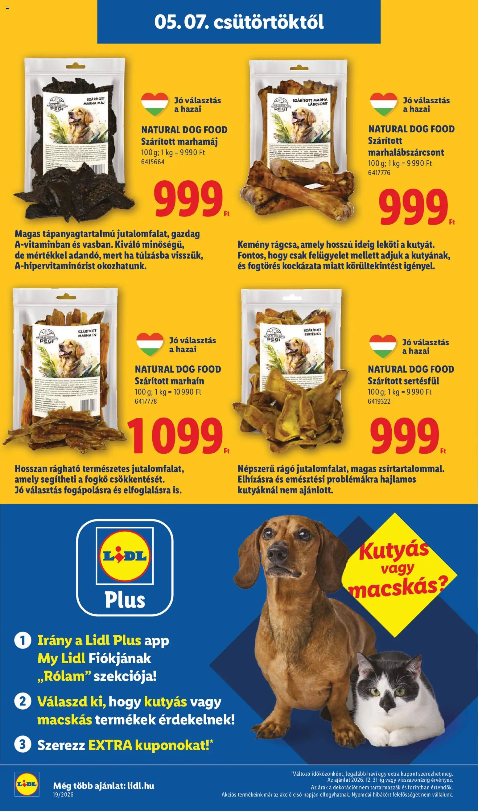 Lidl akciós ujság - amely érvényes a következő dátumtól: 07.05.2026 | Oldal: 22