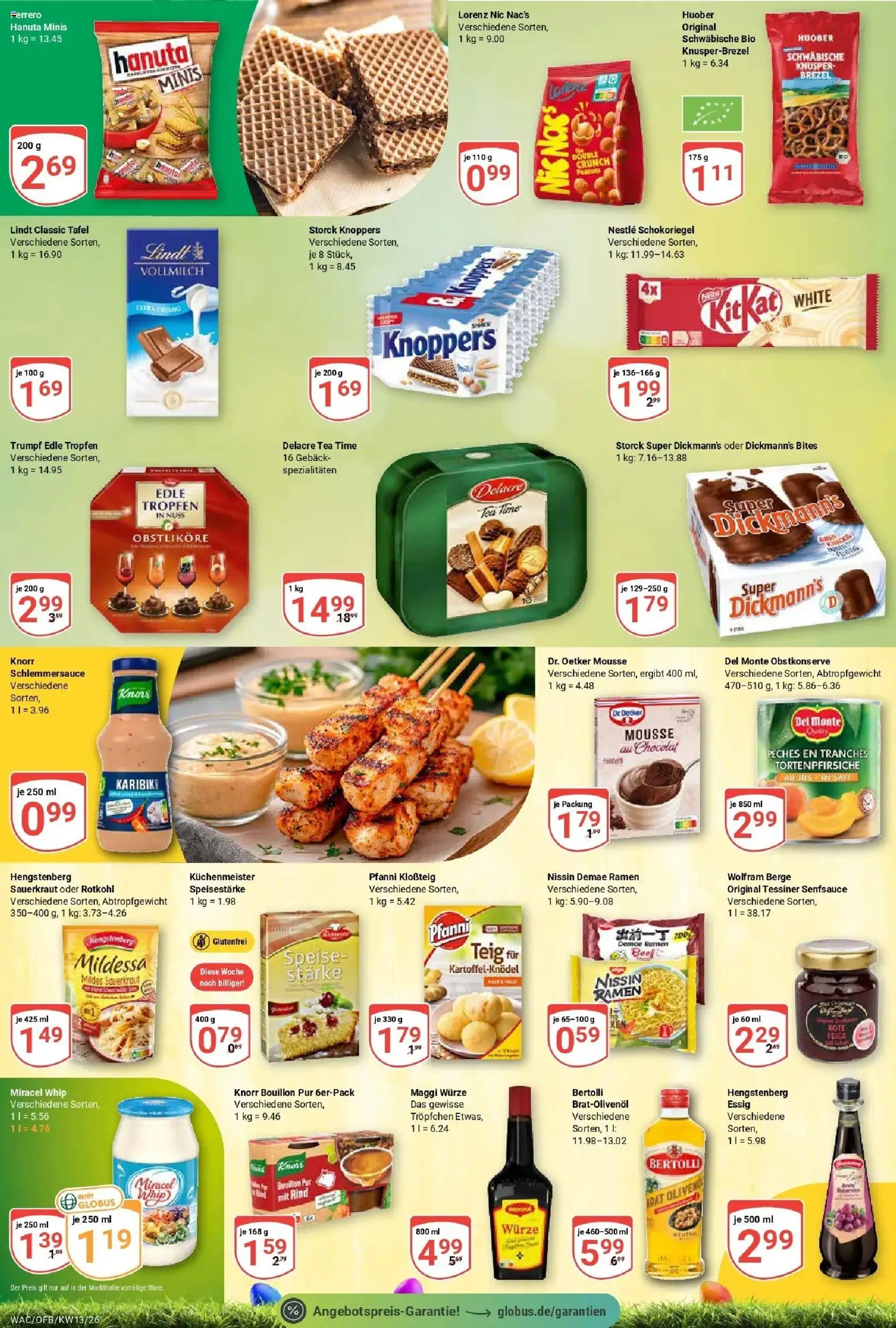 Globus prospekt Markkleeberg	 – gültig ab 23.03.2026 | Seite: 17 | Produkte: Rotkohl, Essig, Knorr, Knoppers