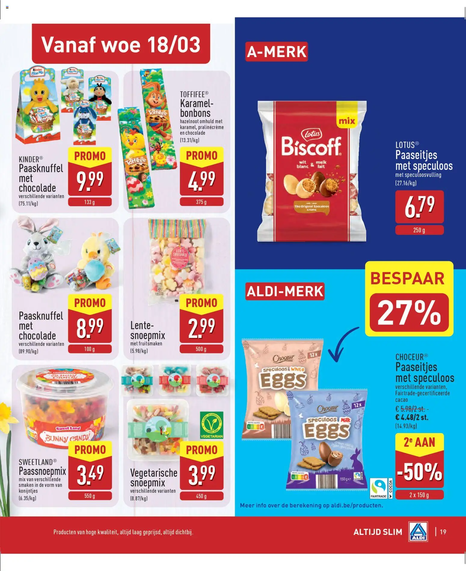 {H1} | Pagina: 19 | Producten: Melk, Chocolade