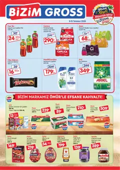 09 Temmuz 2026 tarihinden itibaren geçerli olan Bizim Toptan kataloğu önizlemesi
