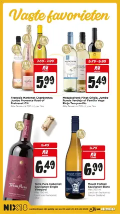 Johnnie Walker Whisky, Captain Morgan Rum, Gordon's Gin, Baileys of Smirnoff Vodka, Fles 1 liter - Voorbeeld van een folder van Jumbo, geldig van 30-09-2026 | Pagina: 33