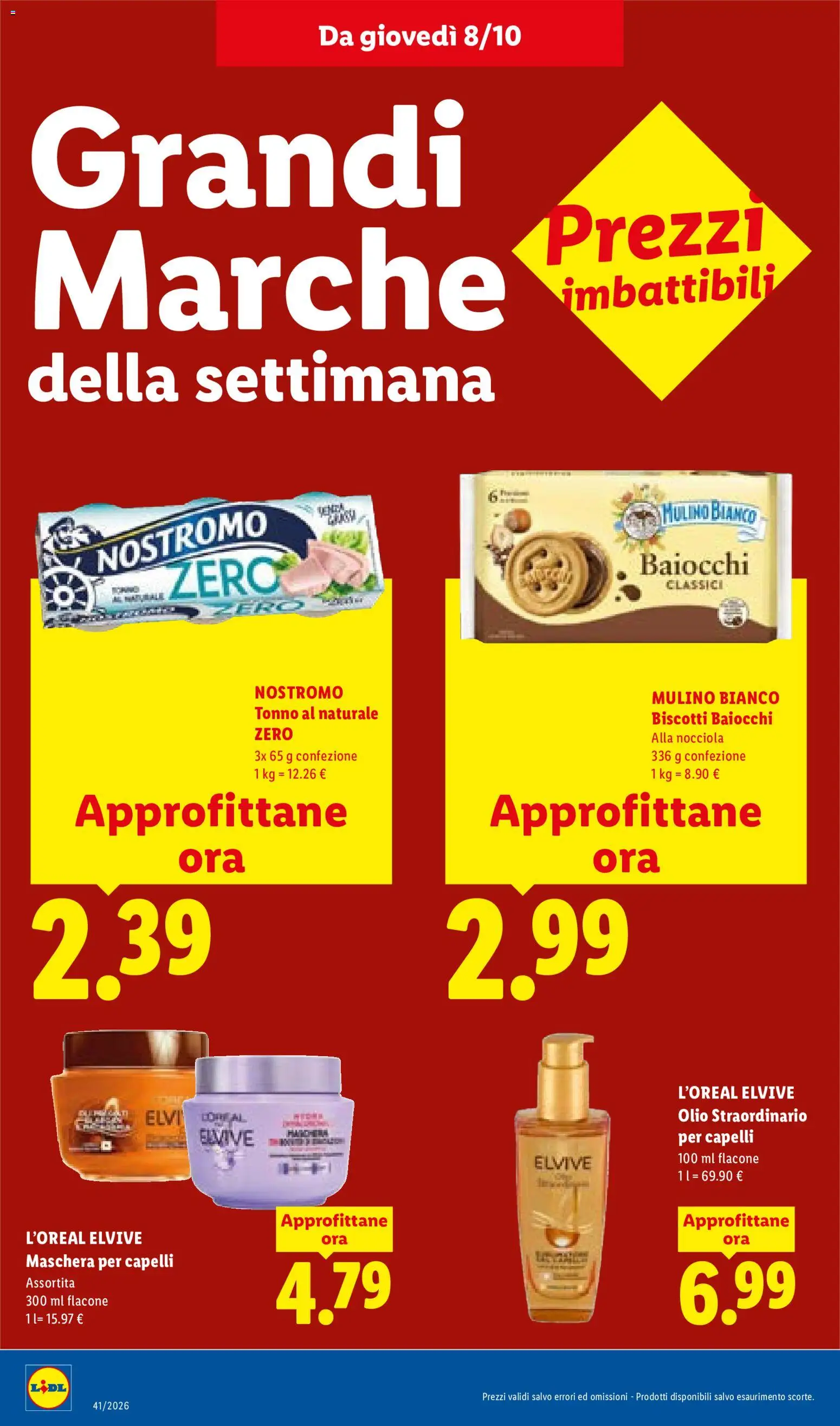 Volantino Lidl del 08/10/2026 | Pagina: 14