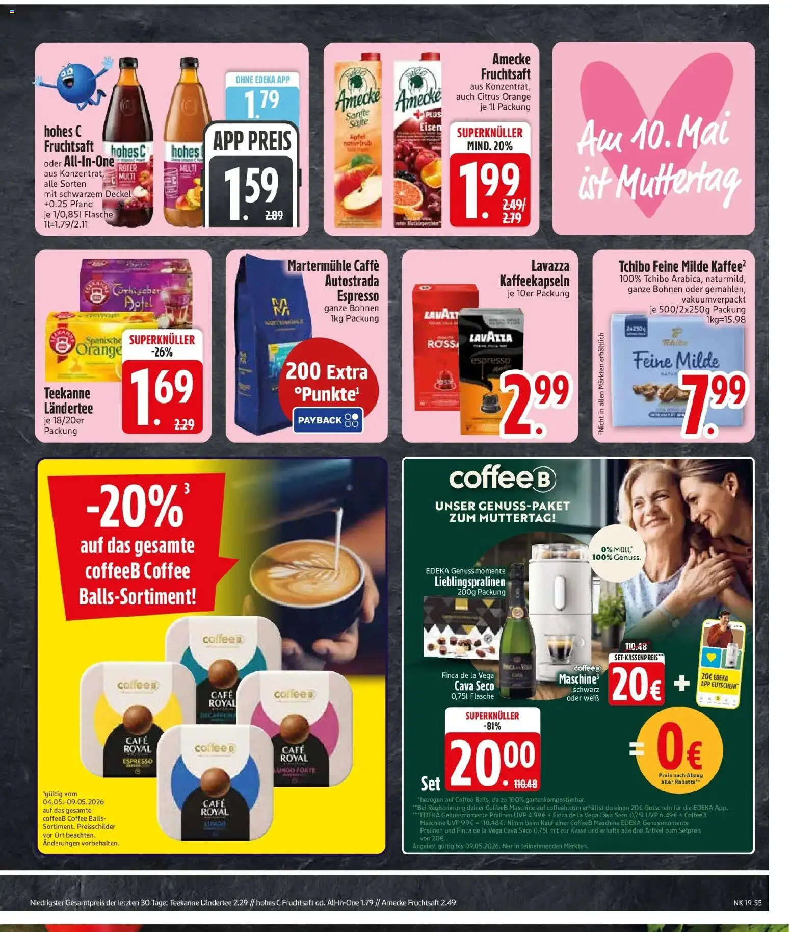 Edeka prospekt Starnberg	 – gültig ab 04.05.2026 | Seite: 7 | Produkte: Lavazza, Kaffee, Teekanne, Hohes c