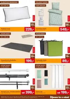 Náhled letáku ASKO nábytek leták - Bytové doplňky od 16.07.2026 | Strana: 3 | Produkty: Závěs, Povlečení, Nábytek, Polštář