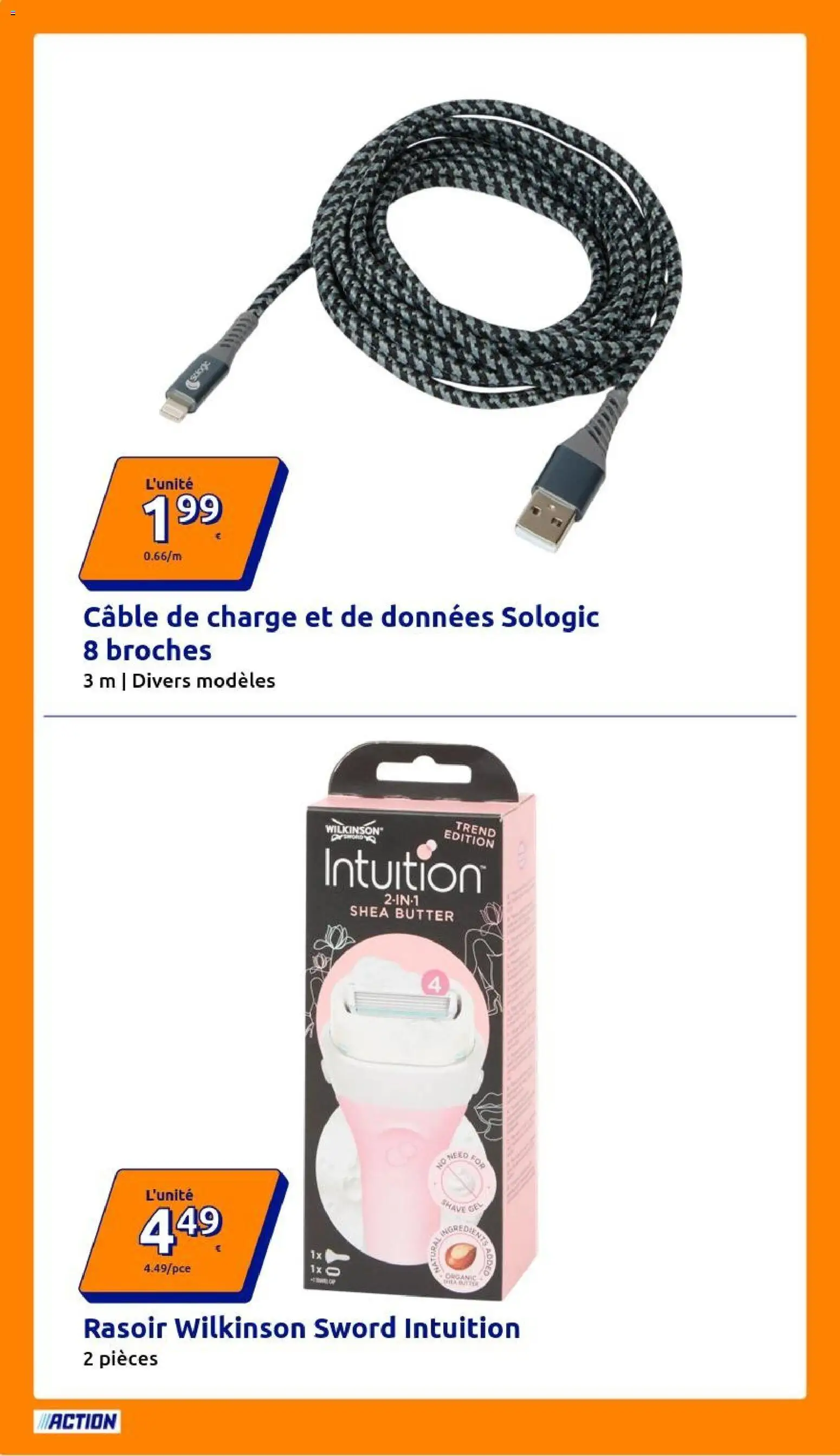 {H1} | Page: 12 | Produits: Câble, Rasoir