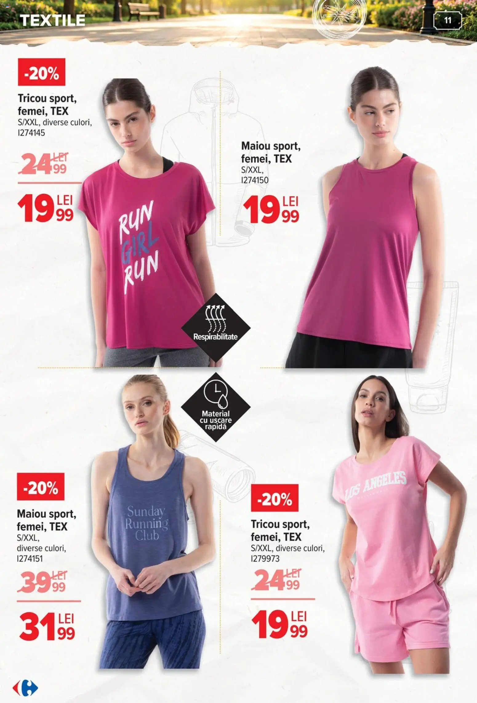 Noul catalog Carrefour – valabil de la 03.06.2026 | Pagină: 11 | Produse: Tricou, Maiou