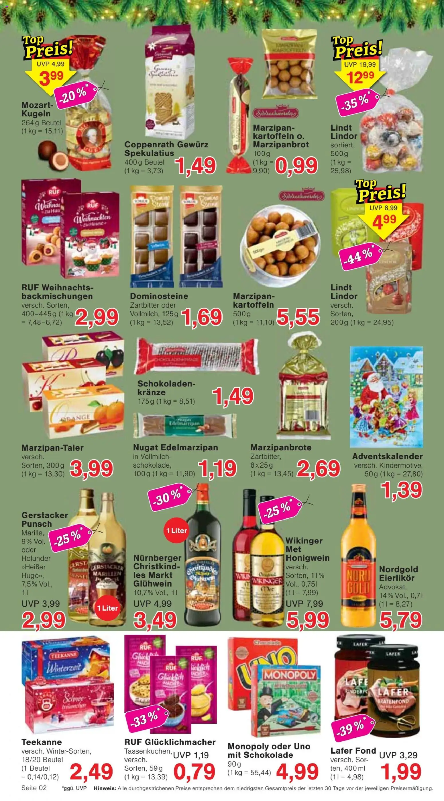 Jawoll Prospekt – gültig ab 05.10.2026 | Seite: 2 | Produkte: Schokolade, Kartoffeln, Lindor, Teekanne